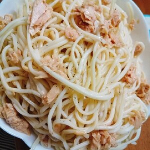 グリーンレタス添え♡ツナのスパゲティサラダ(^^)